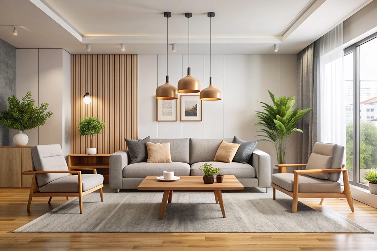 Luxury farmhouse interior design Sakleshpur